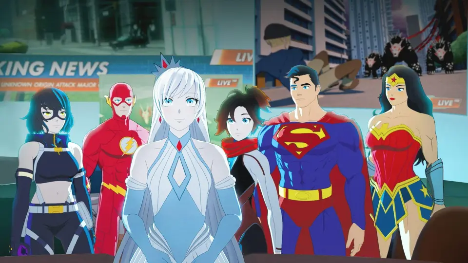 Liên Minh Công Lý Gặp Đội Rwby: Siêu Anh Hùng Và Thợ Săn Phần 2 Full