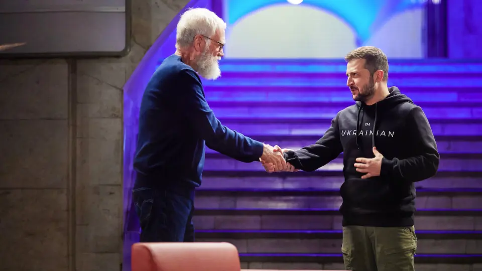 David Letterman: Vị Khách Tiếp Theo Là Volodymyr Zelenskyy Full