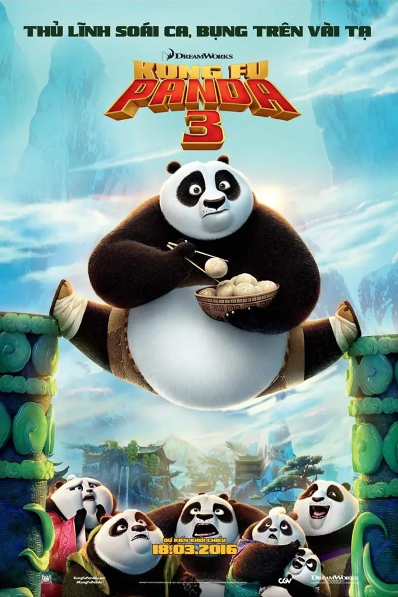 Kung Fu Gấu Trúc 3 Full