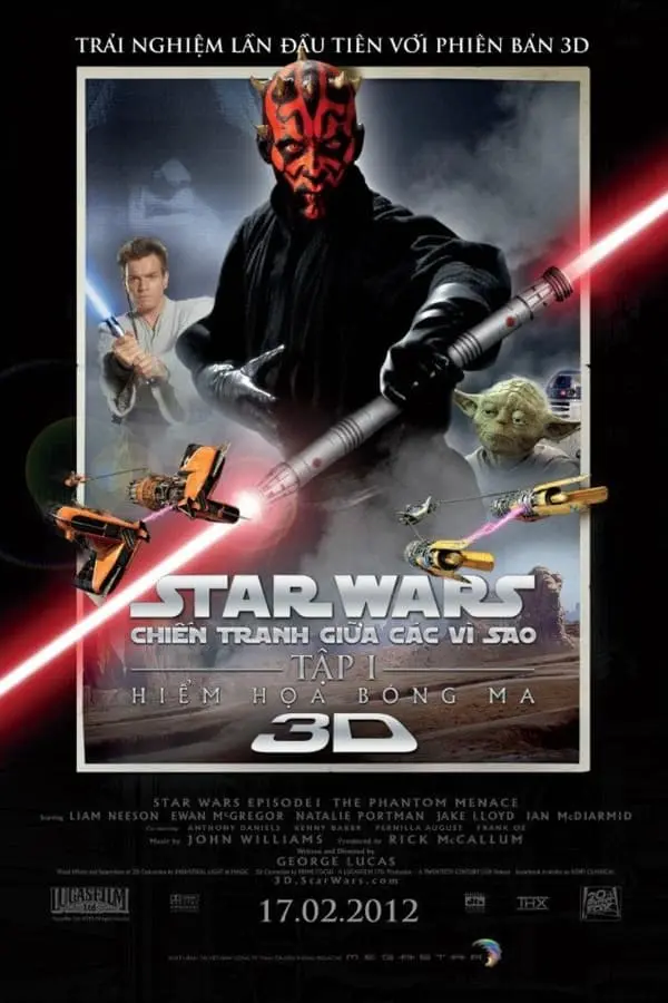Star Wars: Phần 1 - Hiểm Họa Bóng Ma Full
