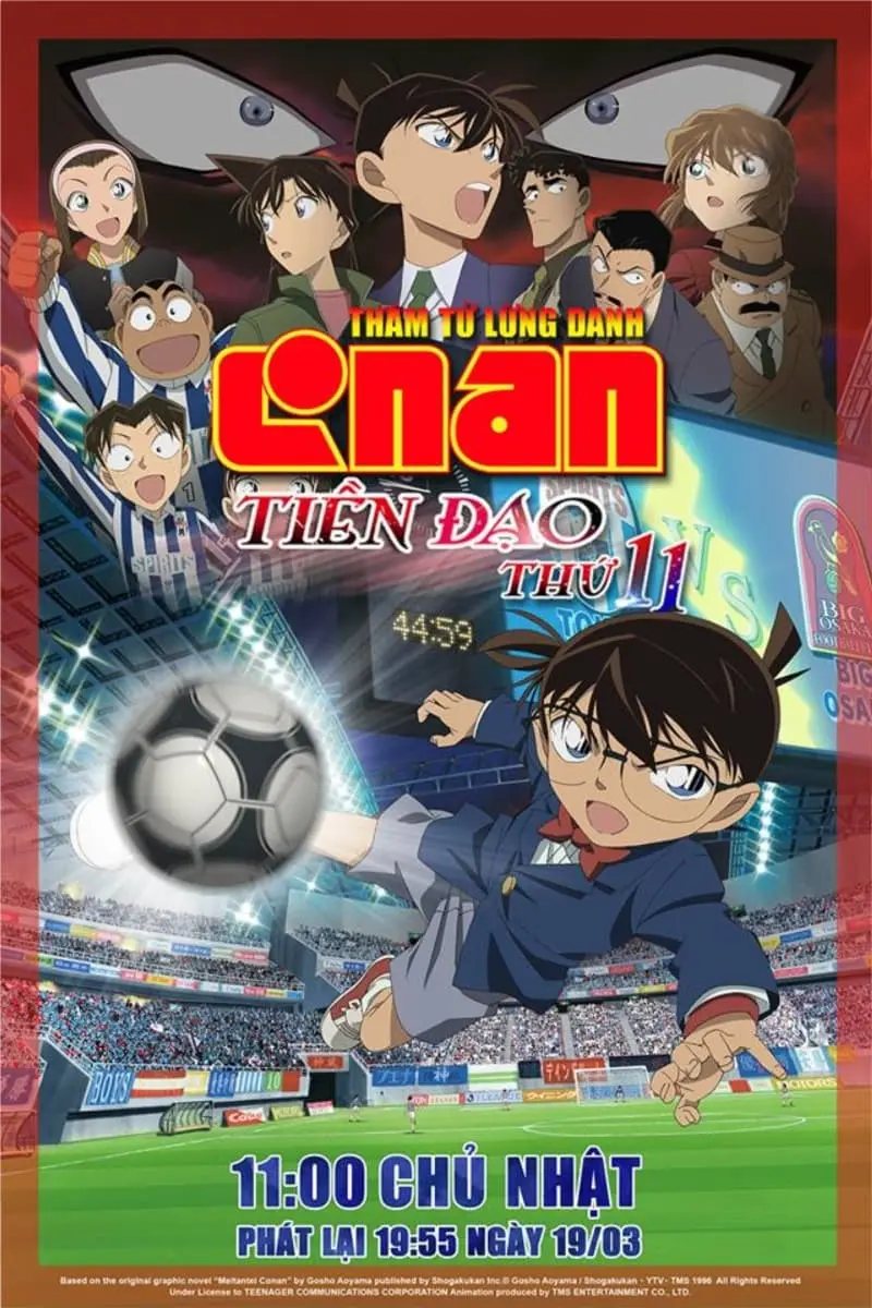 Thám Tử Lừng Danh Conan 16: Tiền Đạo Thứ 11 Full