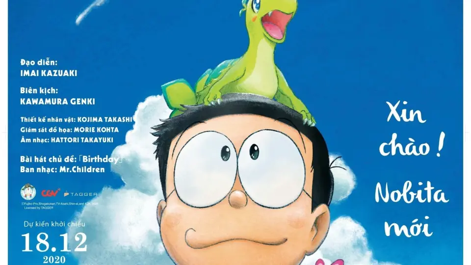 Doraemon: Nobita Và Những Bạn Khủng Long Mới Full