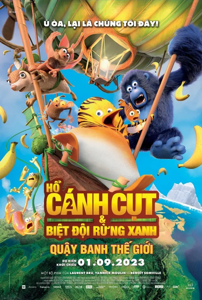 Hổ Cánh Cụt Và Biệt Đội Rừng Xanh 2: Quậy Banh Thế Giới Full