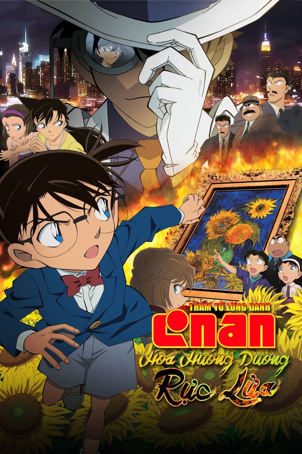 Thám Tử Lừng Danh Conan 19: Hoa Hướng Dương Rực Lửa Full