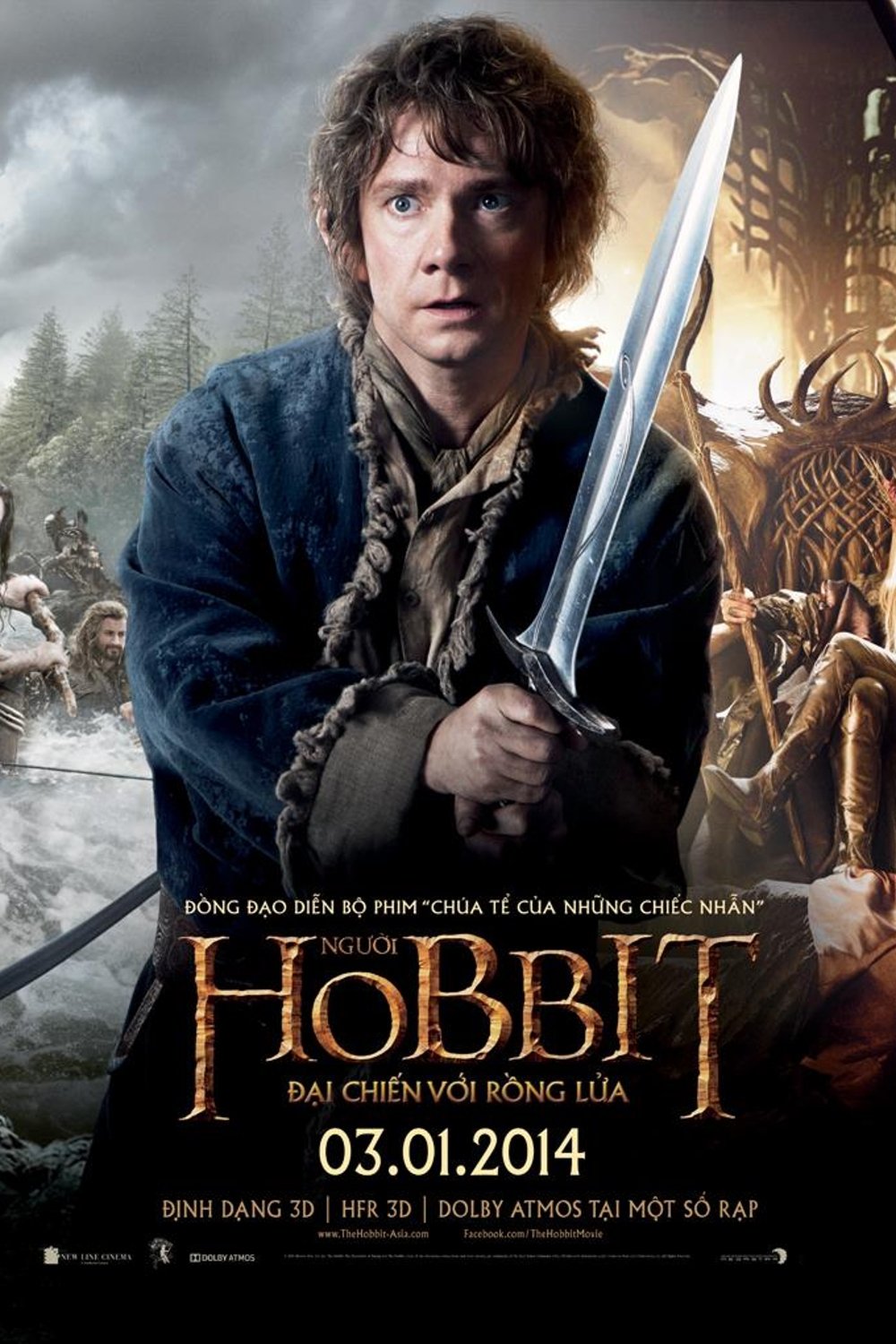Người Hobbit: Đại Chiến Với Rồng Lửa Full